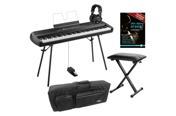 Korg SP-280 BK Set de Piano Portátil Negro image 1