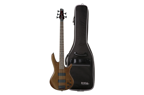 Ibanez GSR205B-WNF SR Gio E-Bass Walnut Flat Set image 1