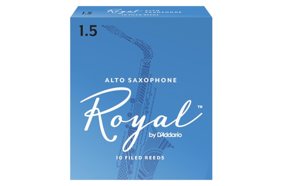 D'Addario Royal Pack De 10 Anches Pour Saxophone Alto Force 1,5 image 1