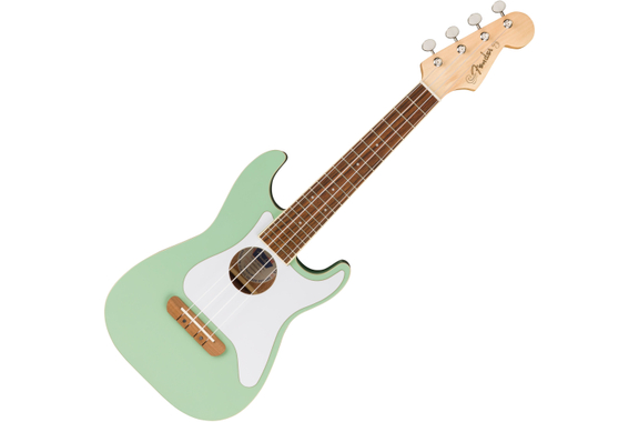 Fender Fullerton Ukulélé Strat Surf Green image 1