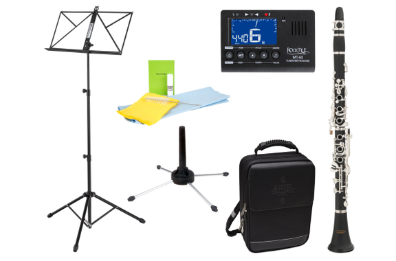 Classic Cantabile CLK-20 Clarinetto in Sib in Plastica con Sistema Tedesco Set image 1