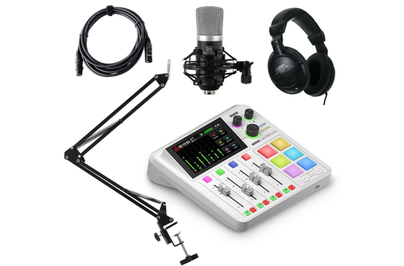 Rode Rodecaster Duo Blanco Set de Estudio de Producción de Audio image 1
