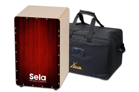 Sela Varios Cajon Red Set incl. Tas image 1
