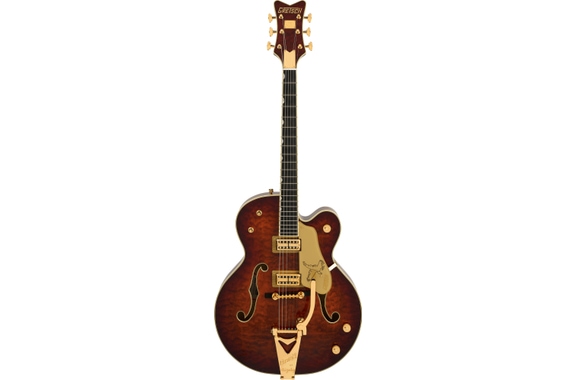 Gretsch G6136TGQM-59 Limited Edition Quilt Classic Falcon Forge Glow image 1
