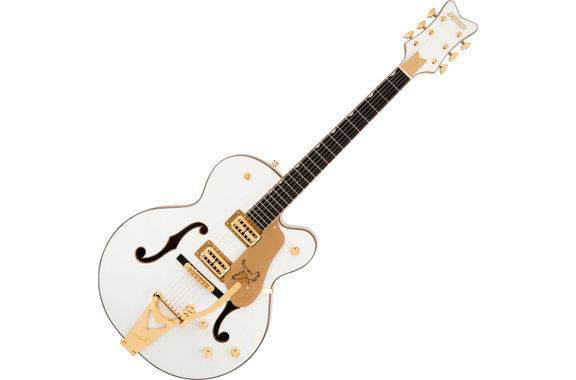 Gretsch Synchromatic Falcon Hollow Body Single-Cut Met Bigsby Snowcrest White image 1