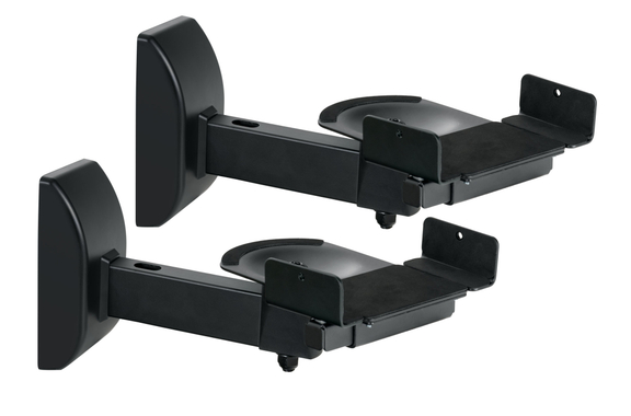 Pronomic SWM-25 BK Wall Mounts for Speakers image 1