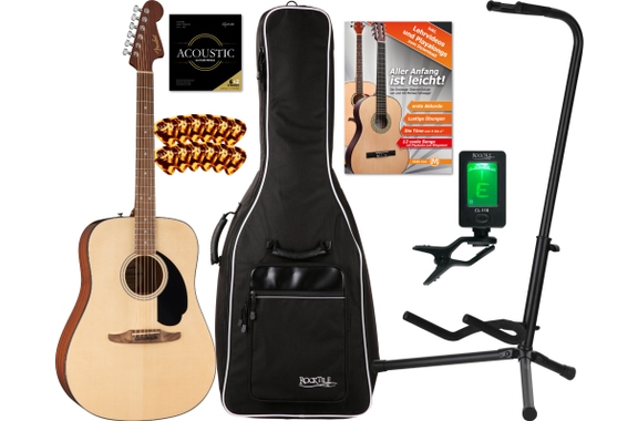 Fender California Standard Redondo Table en Épicéa Natural Pack De Démarrage image 1
