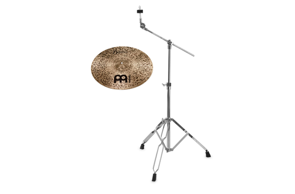 Meinl Byzance Dark 16" Crash Set Incl. Soporte De Platillo Con Brazo image 1