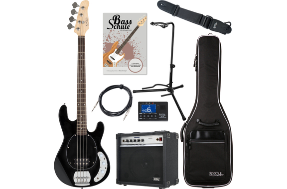 Rocktile MB-4 BK Set Basse Électrique Noire image 1