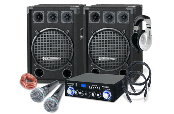 McGrey DJ Karaoke Compleetset Party-2000 1200W image 1