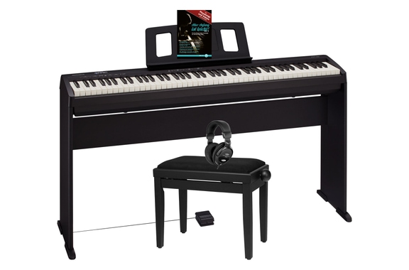 Roland FP-10 BK Stagepiano Home Set image 1