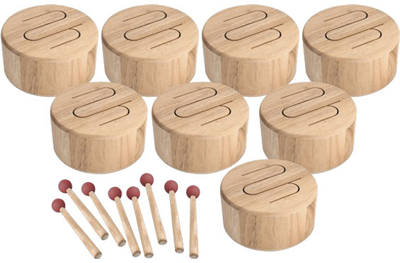 Voggenreiter Tamburo A Fessura Per Bambini Set Da 8 image 1