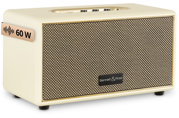 Bennett & Ross BB-860CW Blackmore Bluetooth Lautsprecher Creme-Weiß image 1