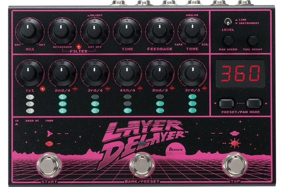 Ibanez LD303 Multi Delay Pedal De Efectos image 1