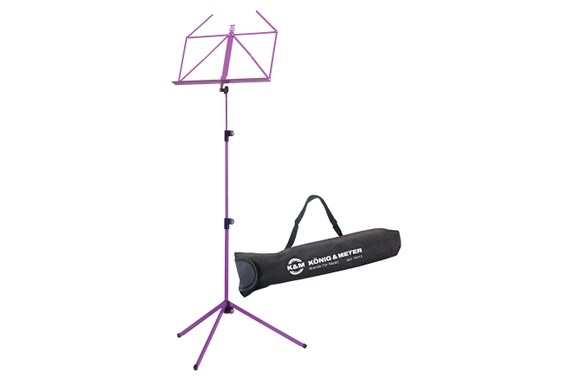K&M 100/1 Soporte De Partituras Set Lila image 1