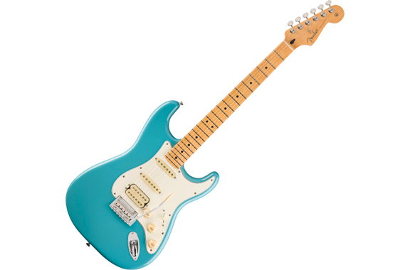 Fender Player II Stratocaster HSS MN Aquatone Blue image 1