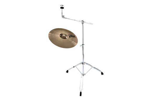 Paiste PST 5 18" Rock Crash - Set Con Soporte Con Brazo image 1