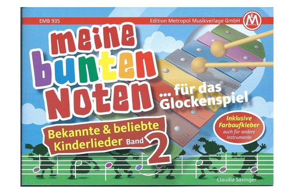 Meine bunten Noten für Glockenspiel Band II image 1