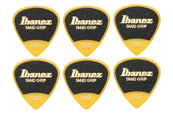 Ibanez PA16MSG-YE Grip Wizard Sand Medium - Pack Da 6 image 1