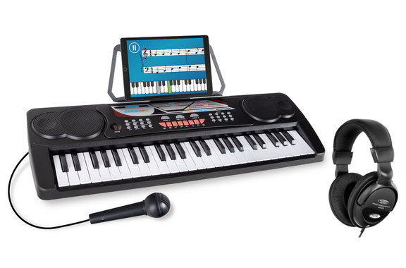McGrey BK-4910BK Clavier Débutant Noir Set incl. Casque image 1