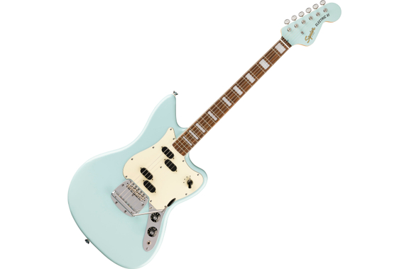 Squier Paranormal Electric VI Daphne Blue image 1