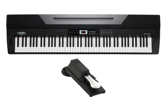 Classic Cantabile SP-150 BK Stagepiano nero Set incl. pedale image 1