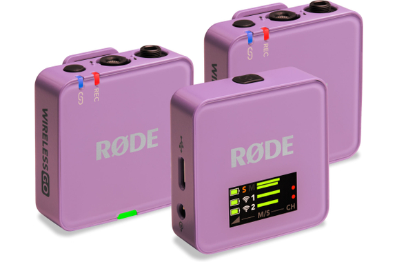 Rode Wireless GO (Gen 3) Lilac image 1