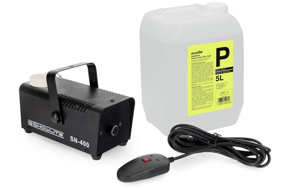Set de Máquina de Humo Showlite SN-400 con 5l de Fluido image 1