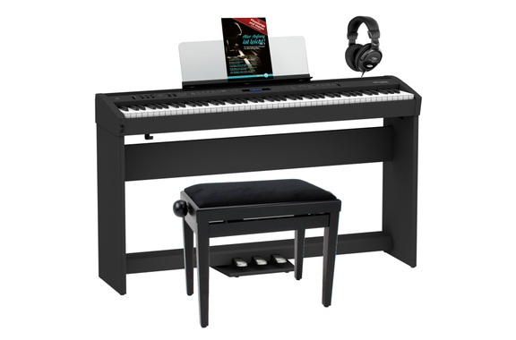 Roland FP-60X BK Stagepiano Home Set Zwart image 1