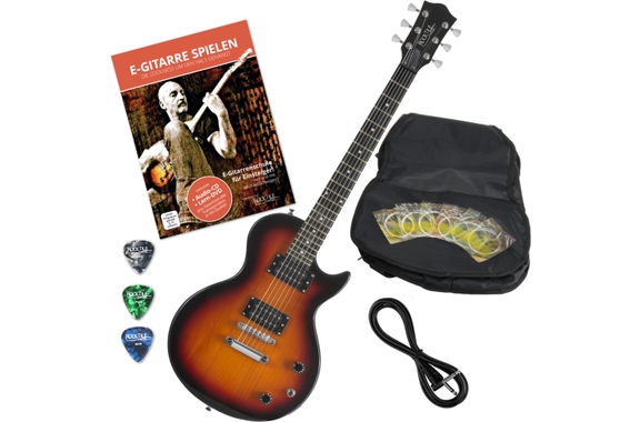 Rocktile L-100 SB Guitare Électrique Sunburst Set avec Accessoires image 1