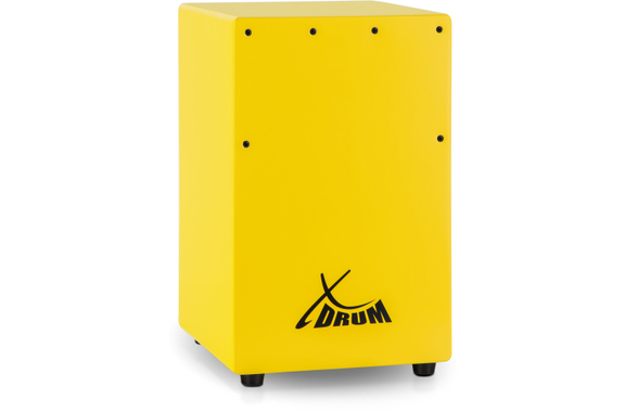 XDrum KC-37G Cajón Infantil Amarillo image 1