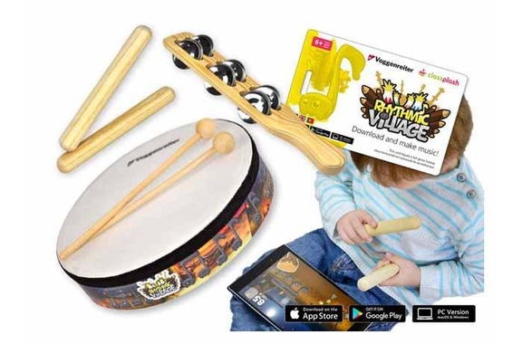 Voggenreiter Rhythmic Village Percussion Set image 1
