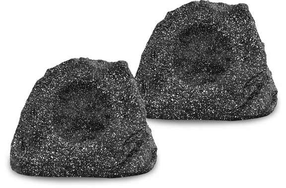 Pronomic SSP-660 GR Outdoor-Lautsprecher Gartenlautsprecher 40 Watt, grau 2x Set image 1