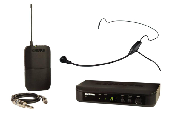Shure BLX14 T11 Wireless System Set Incl. HS-65 Headset Microphone image 1