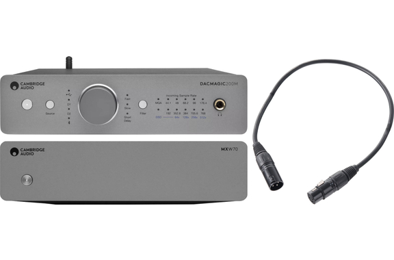 Cambridge Audio DacMagic 200M / MXW70 Versterker Set image 1