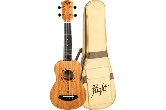 Flight DUS371 Mahogany Sopran Ukulele image 1