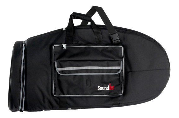 Soundline Gigbag per F-Tuba Cerveny Harmonia 3 image 1