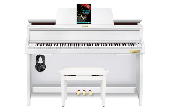 Casio GP-310 WE Celviano Hybrid Piano Digital Blanco Mate Set image 1