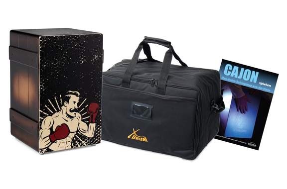XDrum Design Series Cajon "Boxer" Set incl. Borsa + Scuola image 1