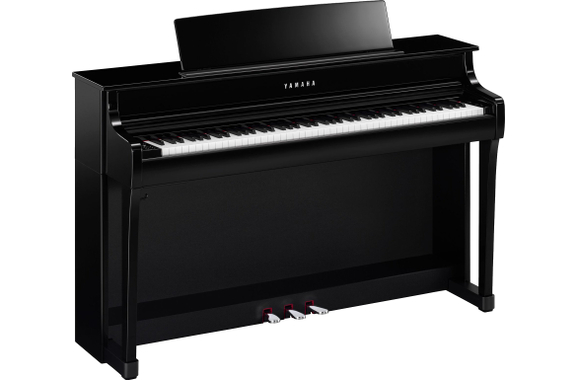 Yamaha CLP-845 PE Digitalpiano Polished Ebony  - Retoure (Zustand: sehr gut) image 1