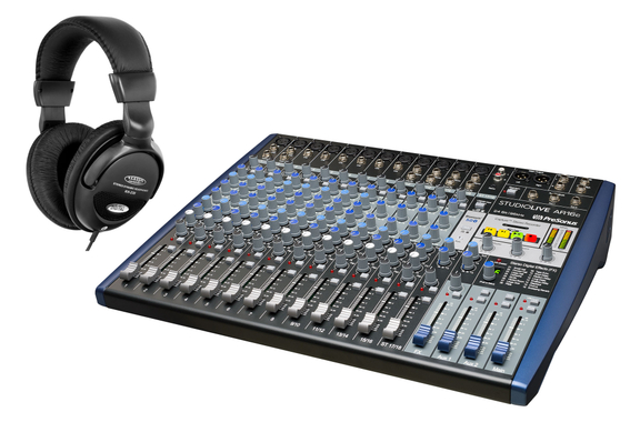 Presonus StudioLive AR16c Analogmischpult Set image 1