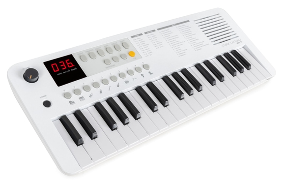 Classic Cantabile MINI-37 Clavier blanc-gris image 1