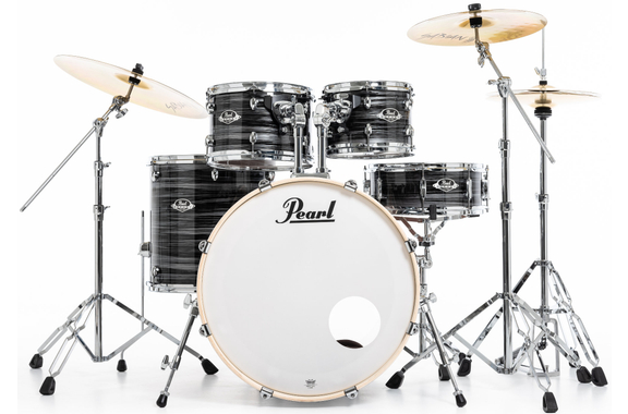 Pearl Export EXX725SNBR/C778 Drumkit Graphite Silver Twist image 1