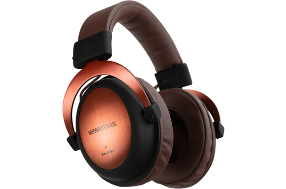 Pronomic KH-6093 KU Studio-Kopfhörer Kupfer/Braun image 1