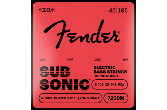 Fender SubSonic 7250M Medium 4-String image 1
