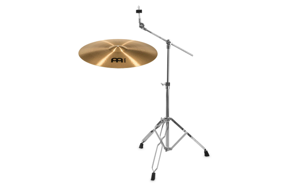 Meinl Pure Alloy 22\" Medium Ride + Support Cymbale À Perche SET image 1