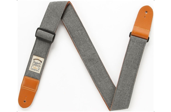 Ibanez DCS50D-CGY Guitar Strap Charcoal Gray Denim image 1