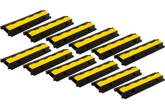Pronomic Protector 1-100 Passerelle Câble 1-Compartiment avec Connecteur 12x Set image 1