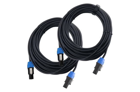 Pronomic pro-line BOXSP2-15 Cavo per Altoparlanti Compatibile Speakon 15m Set da 2 image 1