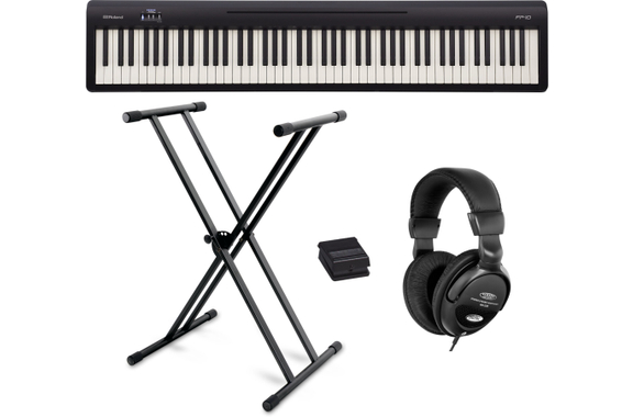 Roland FP-10 BK Stagepiano Starter Set image 1